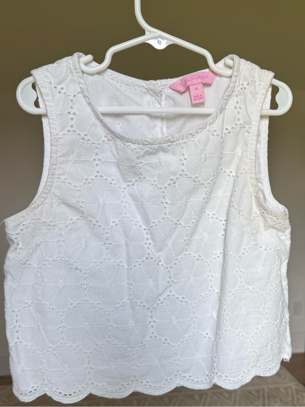 Girls Lilly Pulitzer Tank Top Size 10